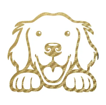 Polep vozidla SAMOLEPKA Pes 175 pravá hlavička vykukuje (59 - 3D karbon zlatý) NA AUTO, NÁLEPKA, FÓLIE, POLEP, TUNING, VLASTNÍ TEXT, TISK, AUTOSAMOLEPKY.cz, POLEPY, OBRÁZEK, LOGO, SAMOLEPKY