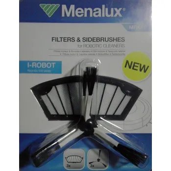 Robotický vysavač 3 x motorový filtr a 3x metličky pro robotický vysavač I-Robot Roomba 500 serie MRK01 pro iRobot iRobot 500