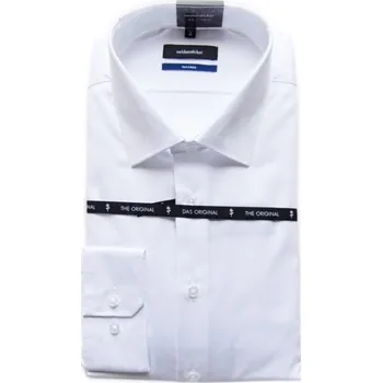 Pánská košile HEDVA ČESKÝ BROKÁT Košile Seidensticker Business Kent city bílá Velikost: 42