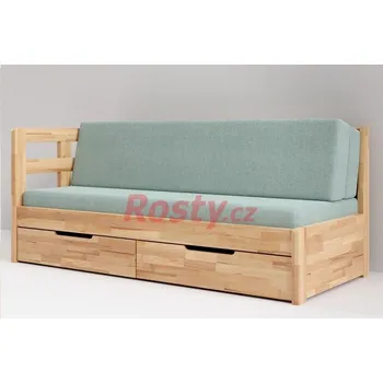 Postel BMB ROZKLÁDACÍ POSTEL TANDEM HARMONY BUK 80/160x185cm