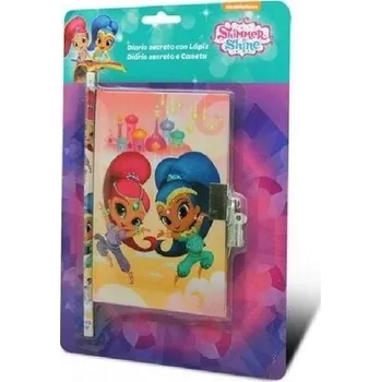 Set školních potřeb SOUPRAVA DIÁŘ A TUŽKA SHIMMER AND SHINE