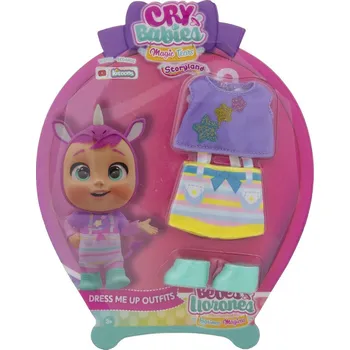 Doplněk pro panenku Cry Babies Magic Tears Sada oblečení obleček 1.