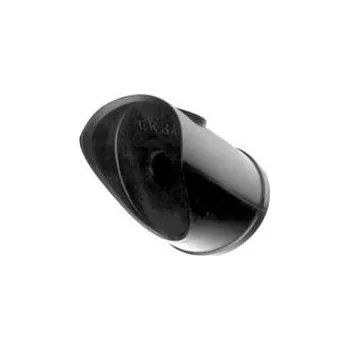 Hlavice pro radiátor Hlavice šikmá s háčkem černá