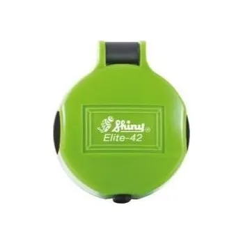 Razítko Razítko Shiny EL-42, zelený strojek, Ø 42 mm barvy otisku zelená