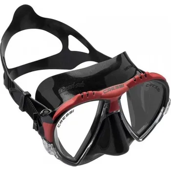Potápěčská maska Maska MATRIX, Cressi černo/červená