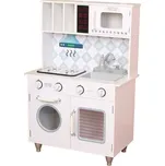 Dřevěná kuchyňka s efekty 57,5 x 29,5 x 84,5 cm