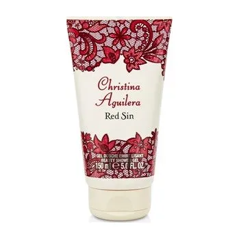 Kosmetika Christina Aguilera Christina Aguilera Red Sin, Sprchovy gel 150ml Sprchový gél Pre ženy + Vzorek vůně zadarmo pri veľkej objednávke