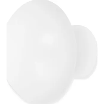 Nábytkové kování Knopek Jokl č.3 dřevěný - bílý matný