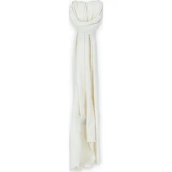 Šála Šála zimní cashmere(dárková taška) barva: bílá