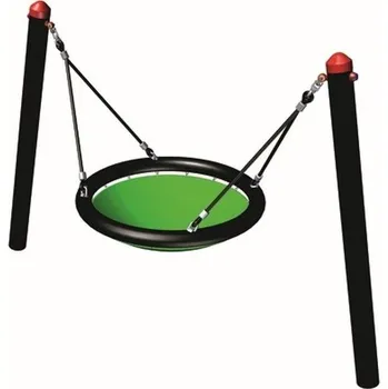 Dětská houpačka BERGER – HUCK Houpačka Mini-M, konstrukce, prášková barva