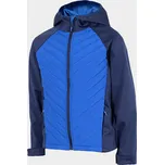 4F HJZ22-JSFM002 NAVY Dětská softshellová bunda EU 146