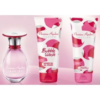 Dámský parfém Christina Aguilera Christina Aguilera Inspire, Edp 15ml + 50ml sprchovy gel + 50 telove Mléko Pre ženy Parfémovaná voda + Vzorek vůně zadarmo pri veľkej objednávke