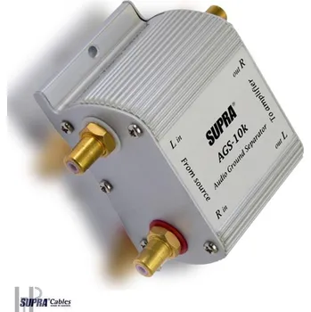 Hi-Fi systém SUPRA AGS-10K (High-end Hi-Fi Audio Ground Separátor s toroidním oddělovacím transformátorem)