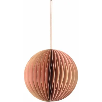 Vánoční dekorace Vánoční ozdoba průměr 9 cm Broste BALL - růžová