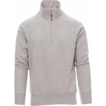 Pánská mikina PAYPER MIAMI+ mikina stoják KRATKÝ zip - oranžová 4XL