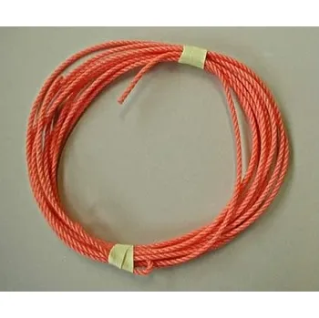 Lany BERGER – HUCK Obvodové lano PE 6 mm, volné, oranžové