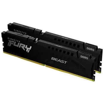 Operační paměť KINGSTON 32GB 5600MT/s DDR5 CL40 DIMM (Kit of 2) FURY Beast Black XMP