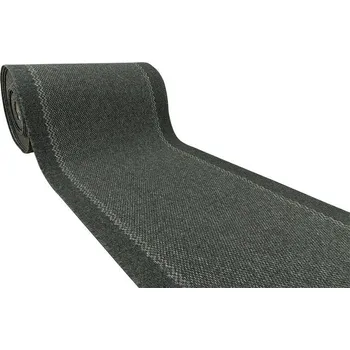 Koberec Balta Běhoun pogumovaný Ruby 2128 antracitový šedý Šíře: 100 cm