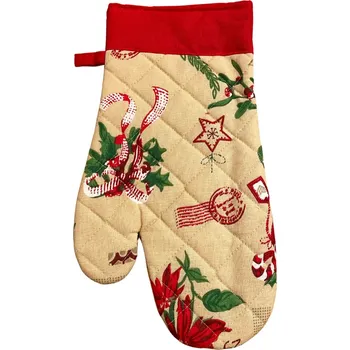 Chňapka Chňapka vánoční hnědá TiaHome