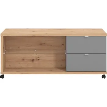 Konferenční stolek Konferenční stůl Abuela - dub artisan/šedá