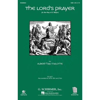 The Lord's Prayer (Soprano/Tenor/SATB) - (in C, with Orchestra) 1051586