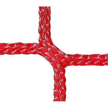 Pletivo BERGER – HUCK Záchytná síť proti pádu PP 5 mm, oko 60 mm, červená, závěsná lana