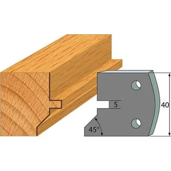 Fréza IGM profil 083 - pár omezovačů 40x4mm SP