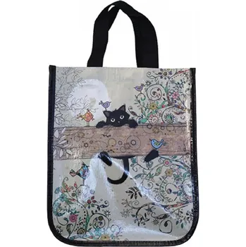 Svačinová taška BUG ART Kotě na stromě (Nákupní taška s kočkou, kočky)