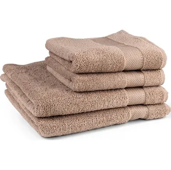 Ručník Tegatex Bavlněný ručník / osuška z bavlny- světle hnědá Velikost: 50*90 cm