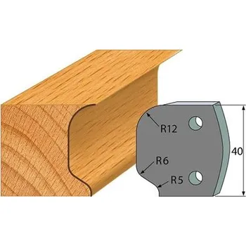 Příslušenství k frézce IGM profil 048 - pár omezovačů 40x4mm SP