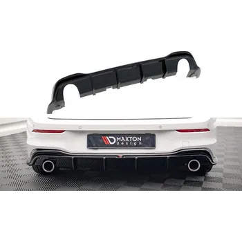 Nárazník Difuzor zadního nárazníku Volkswagen Golf 8 GTI černý lesklý plast