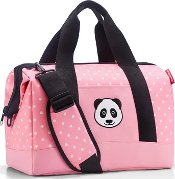 Cestovní taška Reisenthel Allrounder IX3072 M Kids Panda Dots Pink