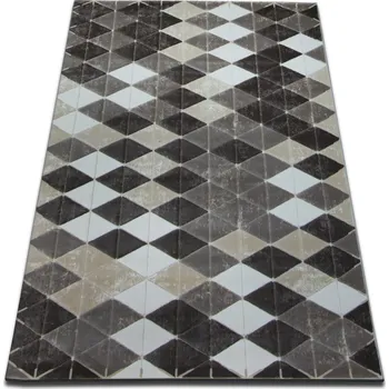 Koberec Kusový koberec ACRYLOVY YAZZ 7660 tmavě béžový / hnědý, velikost 133x190