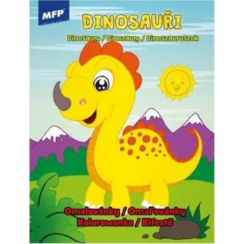 omalovánky Omalovánky MFP A4 Funny Dinosauři