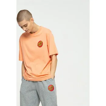 Dámské tričko SANTA CRUZ triko - Classic Dot Chest T-Shirt Faded Coral (FADED CORAL)