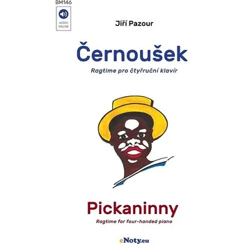 Černoušek - ragtime pro čtyřruční klavír Kniha