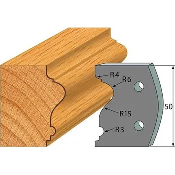 Fréza IGM profil 512 - pár omezovačů 50x4mm SP