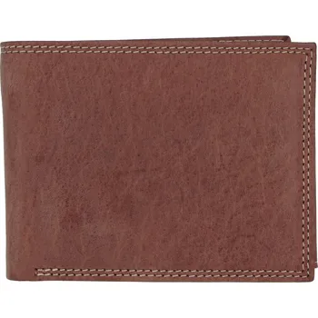 Peněženka Kožená pánská hnědá peněženka broušená - ItParr hnědá