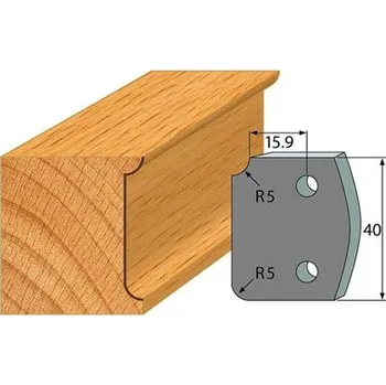 Fréza IGM profil 172 - pár omezovačů 40x4mm SP
