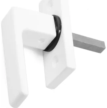 Stavebniny Půloliva okenní hranatá s trnem K468 Komas - bílá