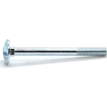 Šroub M5x90 Vratový šroub DIN 603 pevnost 4.8 ZB