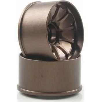 RC vybavení Mini-Z Ráfky široké bronz Off Set 1,0 - pár