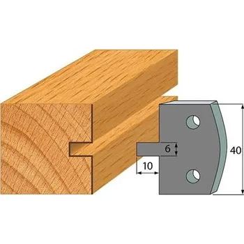 Fréza IGM profil 016 - pár omezovačů 40x4mm SP