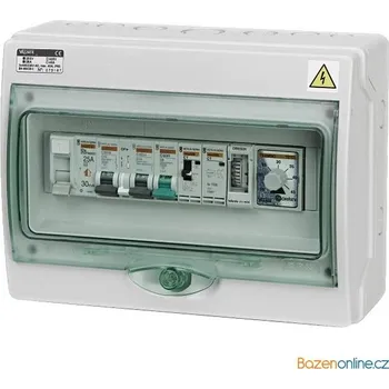 Rozvaděč F3VSP3 pro filtraci 400V, výměník, světlo, protiproud 400V