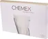Filtr do kávovaru Chemex Papírové filtry Chemex 3 šálky 100 ks