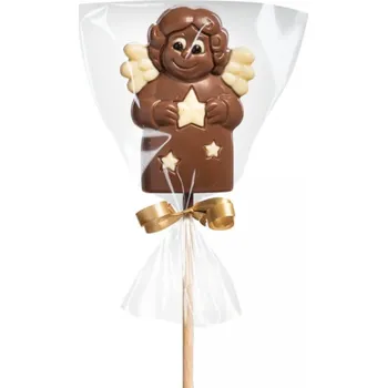 Čokoládovna Janek Vánoční čokoládové lízátko andělíček 23 g