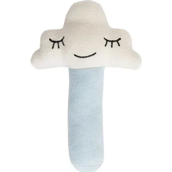 Polštář SCANquilt pletený váleček ANIMAL dětský obláček 8 x 18 cm