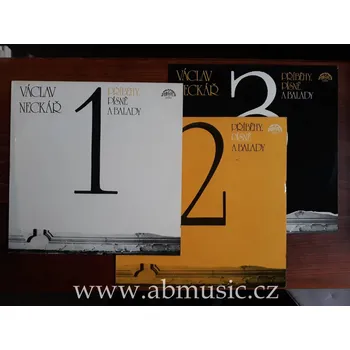 Zahraniční hudba 3 LP Václav Neckář - Příběhy , Písně A Balady 1, 2, 3