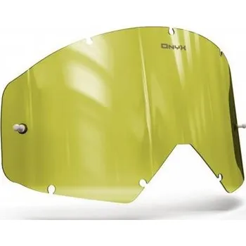 Motocyklové brýle Plexi pro brýle OAKLEY PROVEN, ONYX LENSES (Hi-Vis žluté s polarizací)