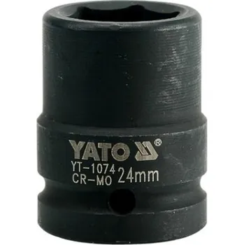 Hlavice rázová 3/4" - 24mm černá IMPACT YATO